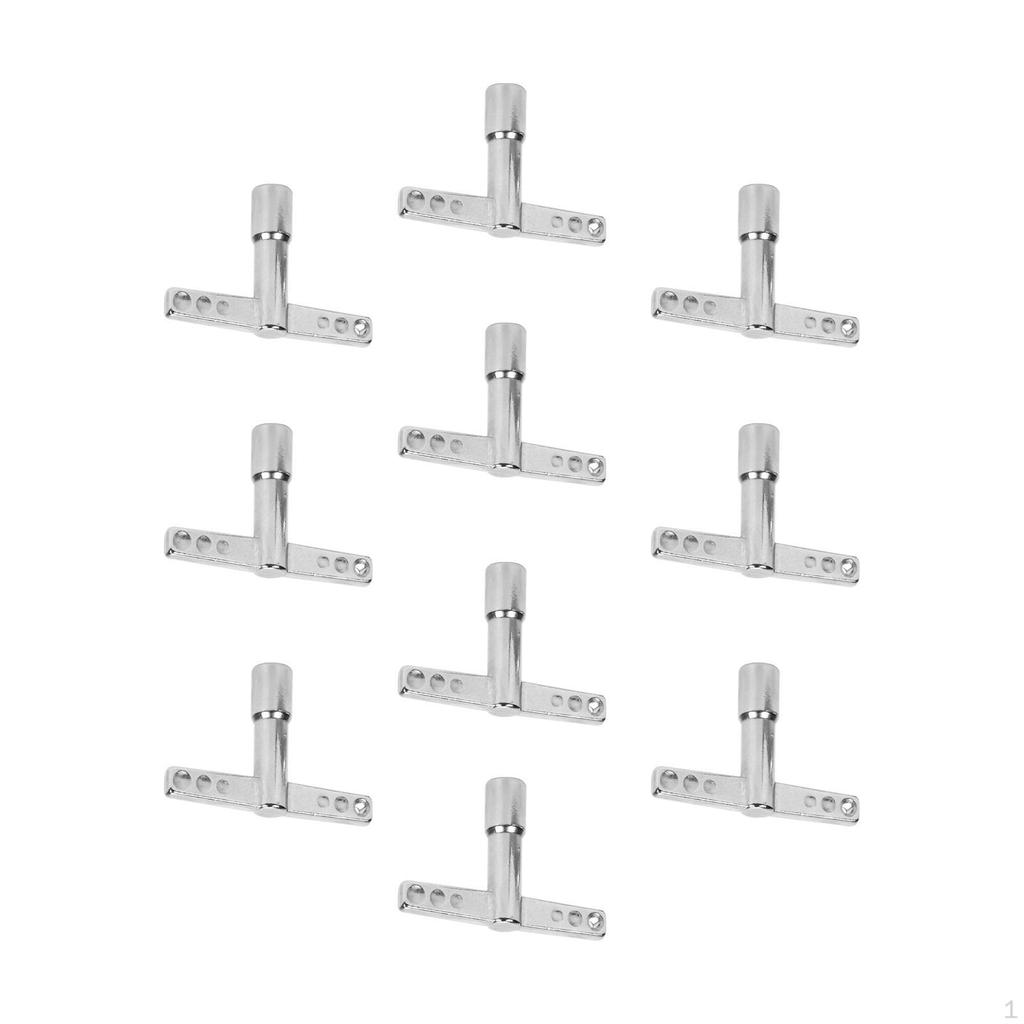 10 Pieces Drum Tuner Key Accessories Ergonomic Tuning Key, Percussion Hardware Drummer
