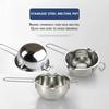 Stainless Steel Wax Melting Pot Long Handle Aromatherapy Candle Soap Chocolate Butter Handmade Soap Making Process Tool