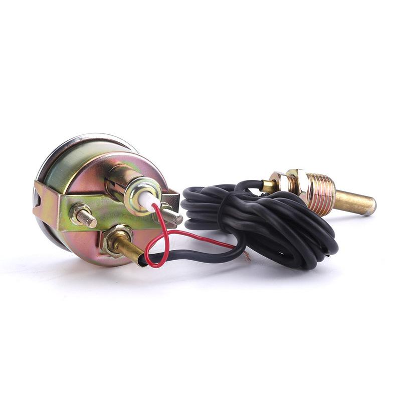 2'' 52 Pointer Mechanical Water Temperature Gauge Temp Meter Celsius&Fahrenheit