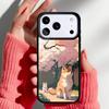 Милый Мультяшный Чехол для Телефона Shiba Inu для iPhone 17 Air 16e 15 14 13 Pro Max Задняя Крышка для 12 11 Pro Coque