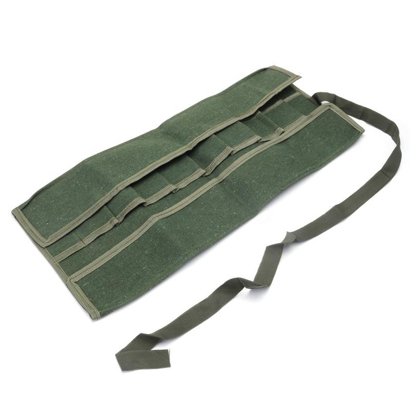 BAAU 4Pcs 600X430mm Japanese Bonsai Tools Storage Package Roll Bag Canvas Tool Set Case