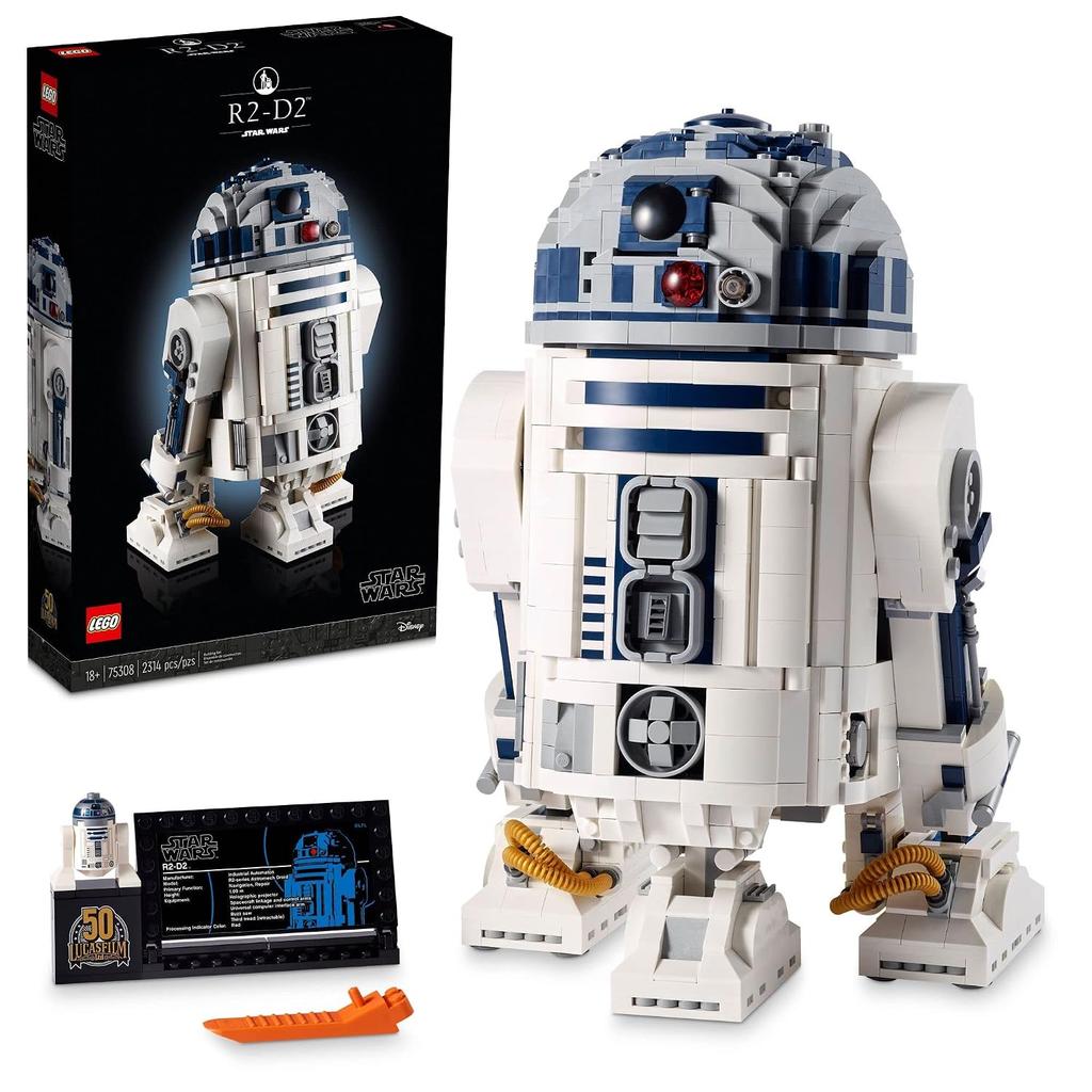 LEGO Star Wars R2-D2 75308 Collectors Building Toy 2021 (2314 pieces)