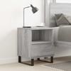 VidaXL Bedside Table Sonoma Grey 40x35x50 Cm Engineered Wood 830648