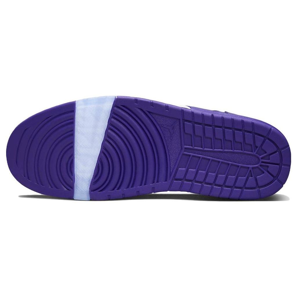 Air Jordan Nu Retro 1 Low Field Purple Men Sneakers White Black DV5141-105