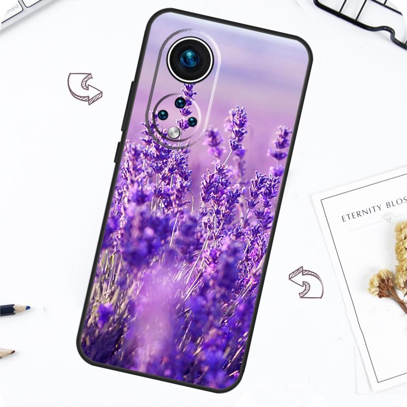 Фиолетовые Цветы Лаванда Чехол Для Honor Magic 5 6 7 Lite Honor 200 Pro X8b X9a X8a X8 X9 X9c X9b 50 70 90 Lite Обложка