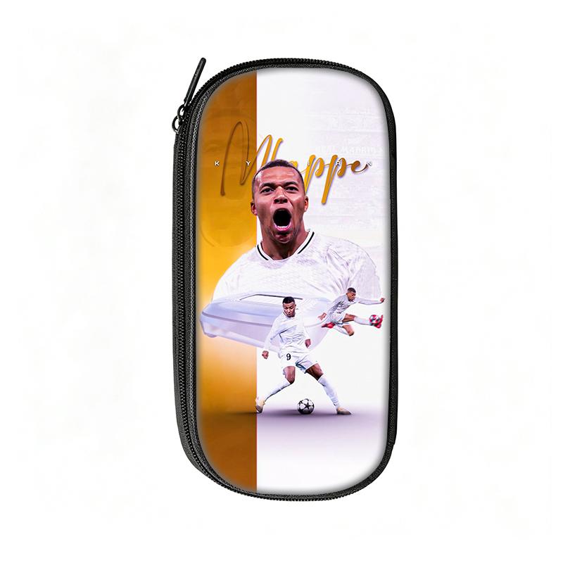 Пенал Футбольная Звезда M-Mbappe Учебный Пенал Лучший Подарок Косметичка Студенческий Дорожный Футбольный Спортивный Пенал