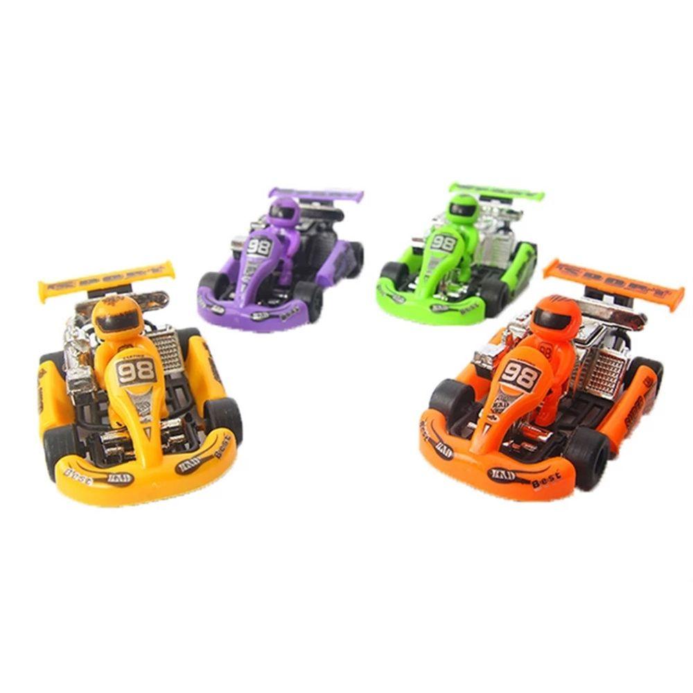 Vehicle Set Toy Vehicles 4 Wheels Racing Car Toy Inertia Car Toy Pull Back Kart Toys Formula Car
