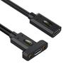 Кабель USB4 90 градусов, скорость передачи данных 40 Гбит/с, 240 Вт, кабель USB C на USB C, быстрая зарядка, 8K@60 Гц, кабель USB 4