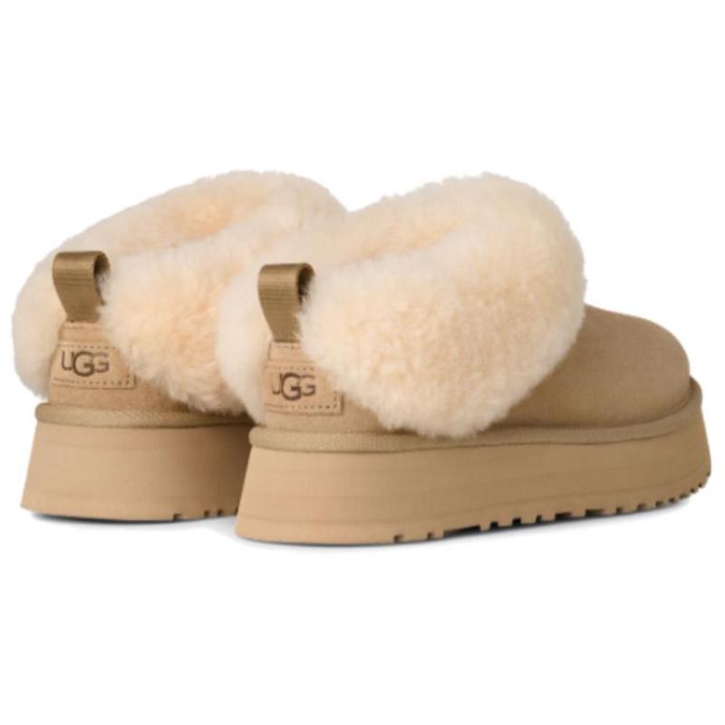 UGG Tazzelle Износостойкие Ботильоны до щиколотки Зимние Ботинки Женские Бежевые Кроссовки 1171393-MDSD