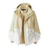 3-in-1 Detachable Waterproof Windproof Fleece Lined Outdoor Jacket Men Women Winter Fall Hiking Camping Skiing