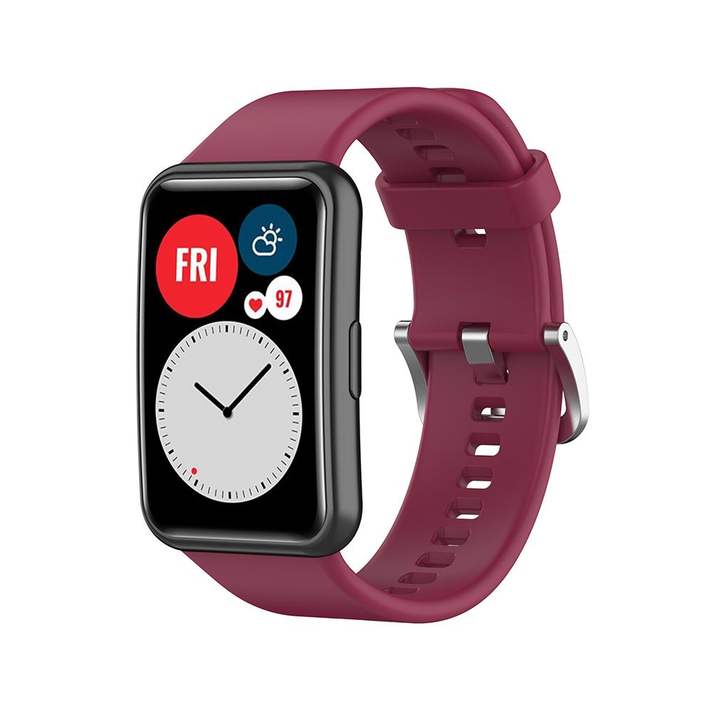 Силиконовый ремешок для часов Huawei Watch Fit Браслет Смарт-часы Ремешок