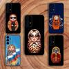 Русский Художественный Чехол-Матрешка для Samsung Galaxy S21 S25 FE S24 S23 Ultra S20 S9 S22 Plus S10 TPU Чехол