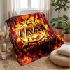 Olympique Lyonnais FC Soft Flannel Fleece Blanket Lightweight Cozy Warm Throw Blanket For Sofa Bed Home Decor