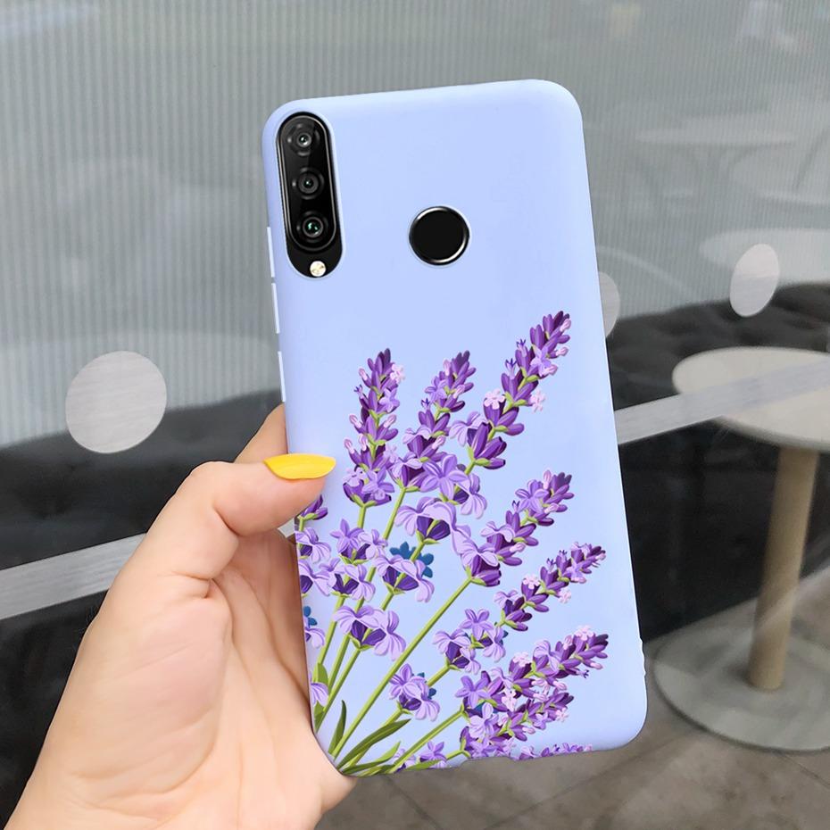 Flower Phone Cases For Huawei P30 Lite Pro Case Cover On Fundas Huawei P30 P30lite P 30 lite pro P30pro Cute Soft Silicone Cases