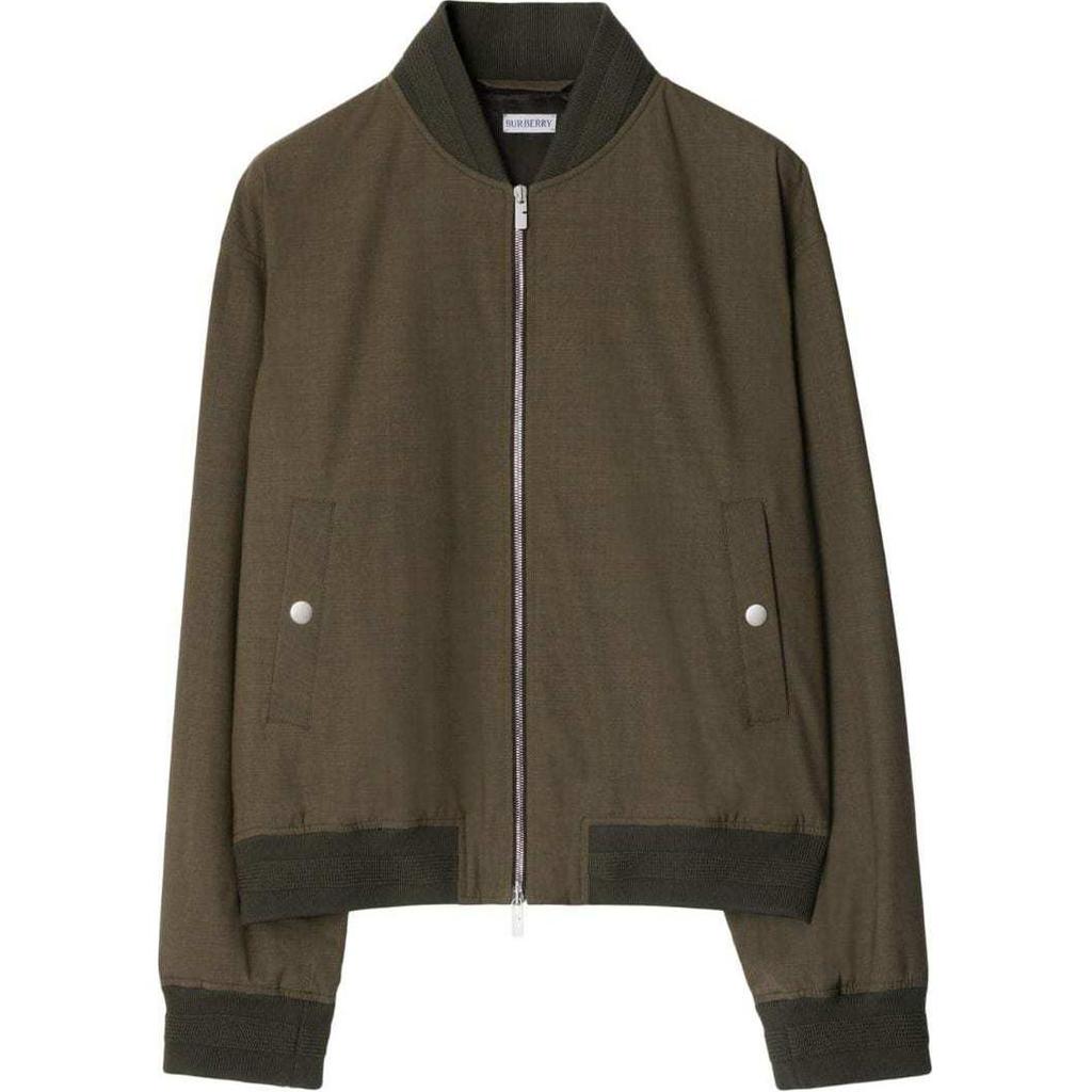 Burberry Wool Bomber Jacket 80929601