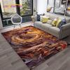 3D китайский дракон миф искусство мультяшный ковер для дома гостиная спальня диван коврик декор, детский игровой коврик нескользящий напольный коврик