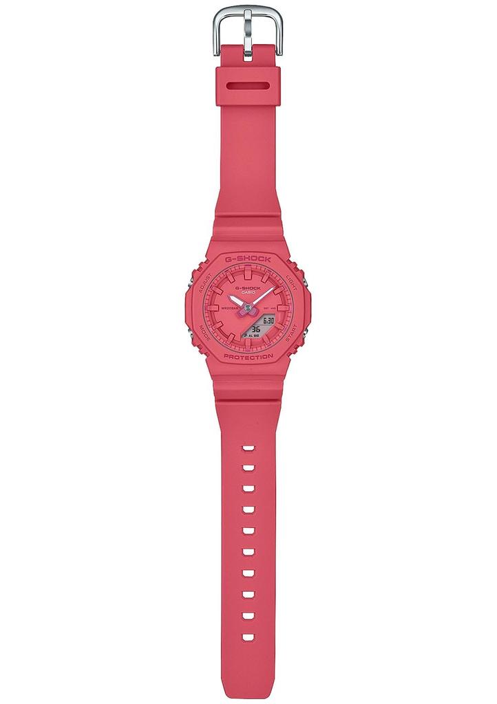 Часы Casio G-Shock (Модель среднего размера, Изготовлена из биомассы, GMA-P2100-4AJF, Женская, Розовая) [Официальный японский продукт]