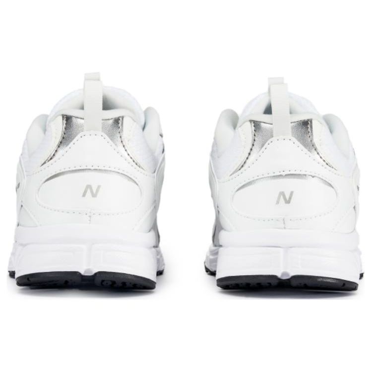 New Balance Белые серебристые кроссовки унисекс 408 ML408W