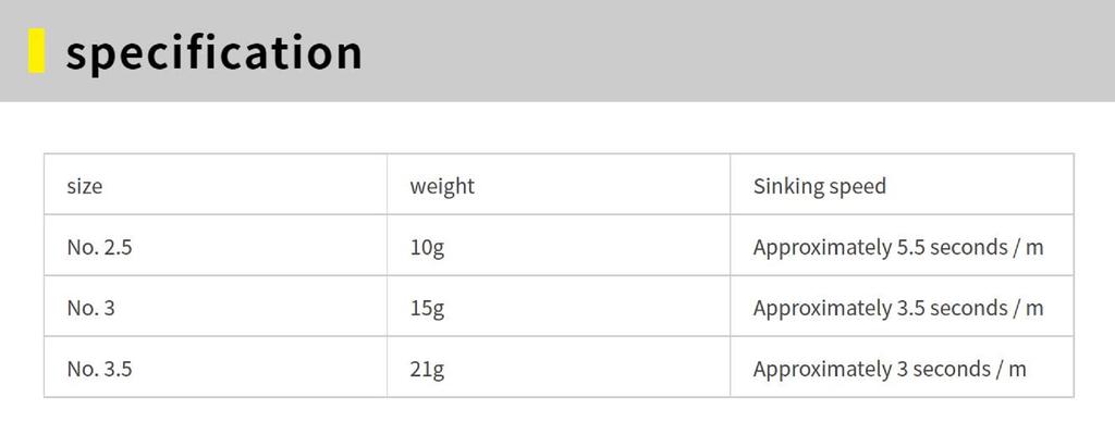 Yamashita Live Search Egi-O-Neon 2.5-10 Grams-5.5 Sec Per M 063 (0009)