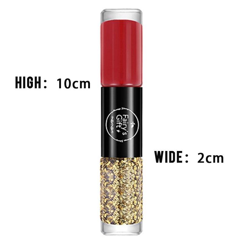 Двойной лак для ногтей быстро сохнущий