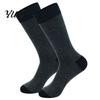 Striped Crew Socks Men Socks, Cotton Dress Moisture Wicking Solid Color Breathable for Business Office Daily Casual Wear Everyday Resistant