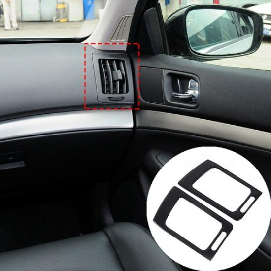 Глянцевая черная накладка на CD-панель центральной консоли для Infiniti G37 G25 G35