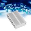 Aluminium Electric Box Waterproof Junction Enclosure Case Integrated for DIY Silver 24x69x100mm
