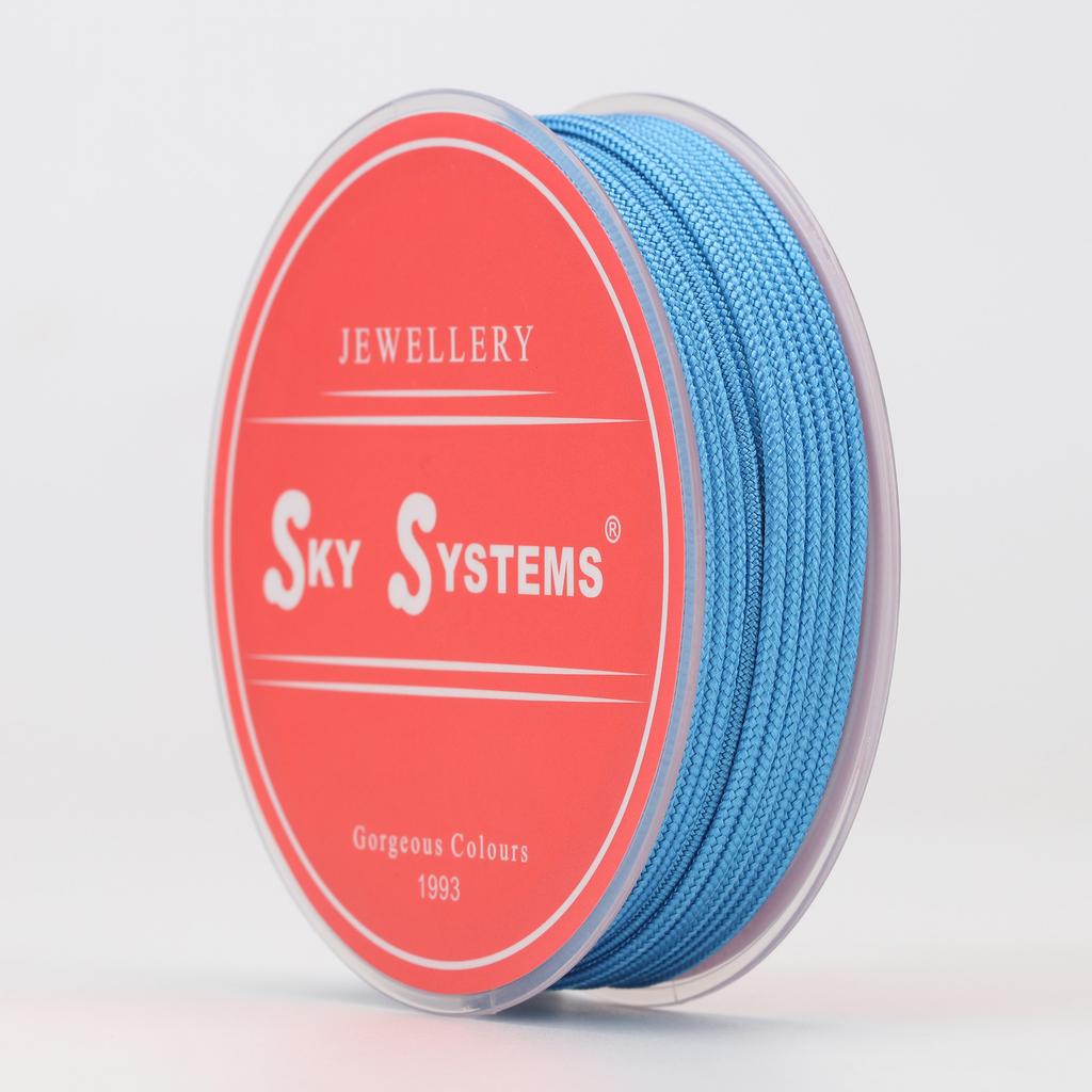 SKY ML316 1.5~3mm Jewelry Cord Braided Soft Smooth Handmade Rope Material for Bracelet Necklace Making