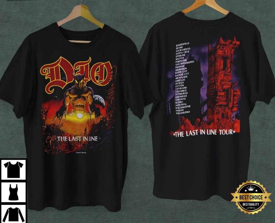 Dio The Last In Line Tour TShirt Unisex T-Shirt