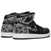 Jordan 1 Ретро Высокие Черные Змеиные Женские AH7389-014