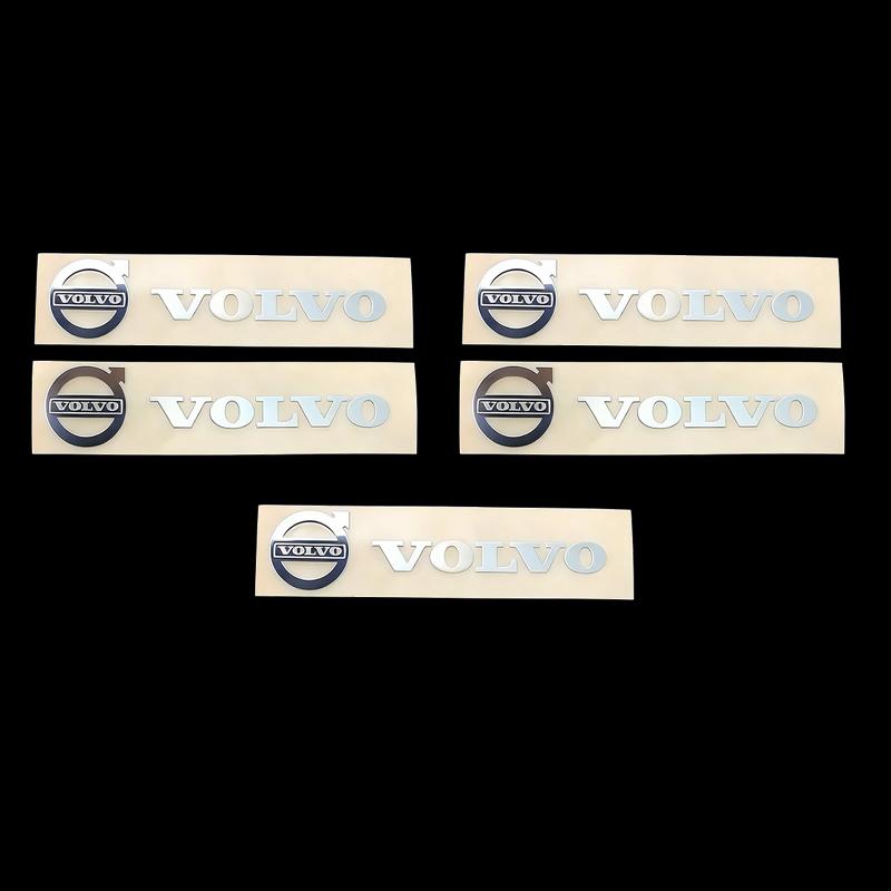 Car Interior Decals Emblem Sticker Accessories for Volvo Rdesign Polestar AWD V50 S60 XC60 S40 XC40 XC90 V60 S80 S90 V90 V70 T6