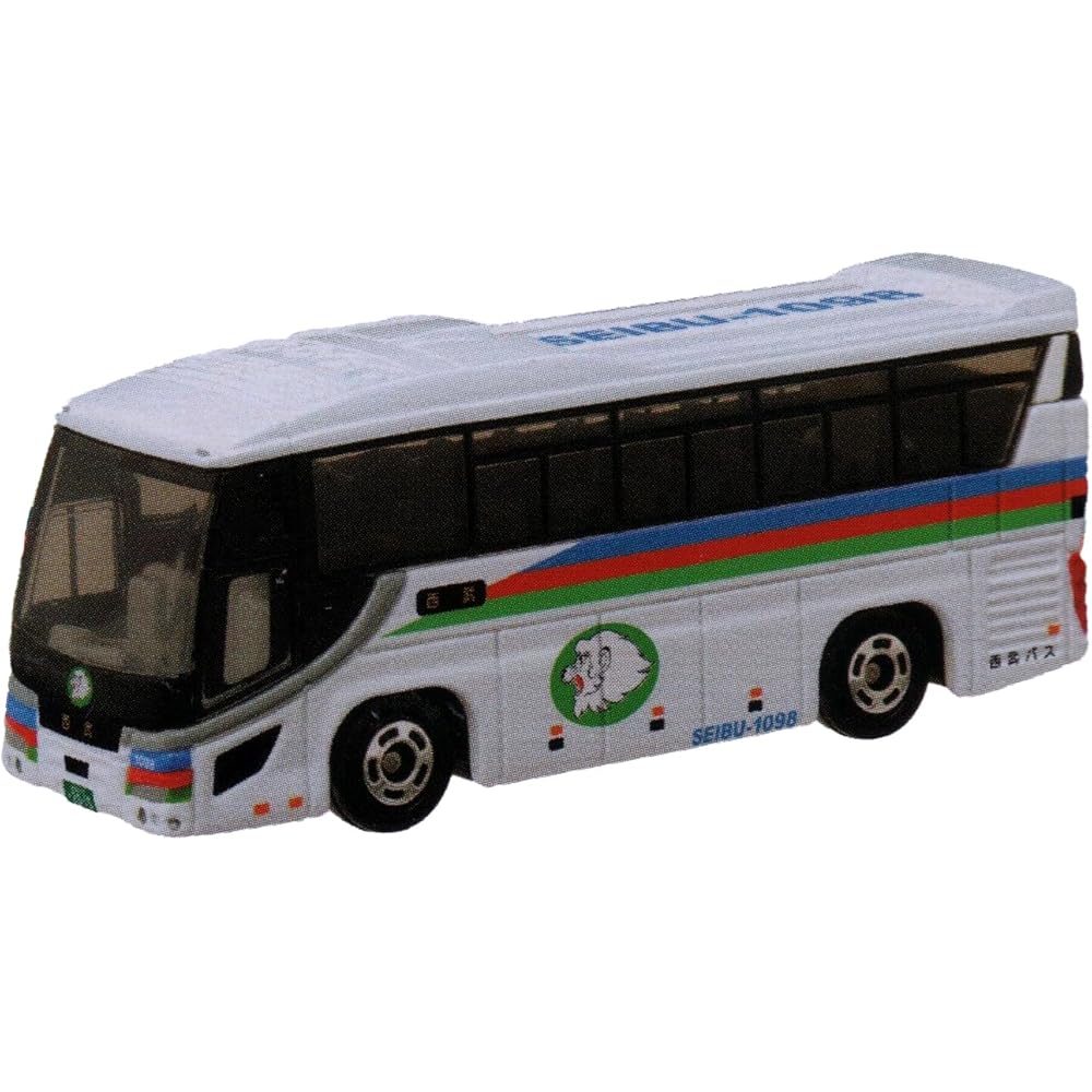 Takara Tomy Arts Tomica Автобус Seibu Isuzu Gala Цвет Львов Литая Модель Транспортного Средства
