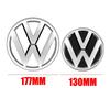1/2Pcs Car Front Grill Badge Rear Trunk Emblem Cover Accessories For Volkswagen VW Transporter T6 2016 2017 2018 2019 2020