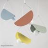 Современные светодиодные подвесные светильники в скандинавском стиле креативные цветные железные подвесные светильники геометрические столовая спальня детская комната декор Светильники