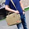 Brand Men Crossbody Bags Male Canvas Shoulder Bags Boy Messenger Bags Man Handbags for Travel Casual Large Satchel Grey