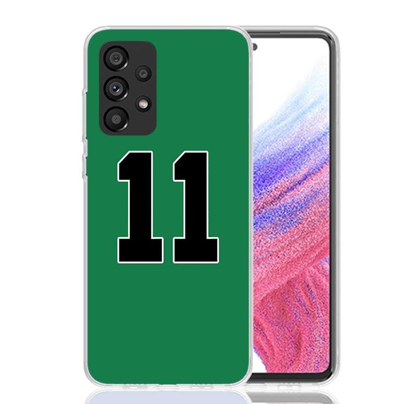 Basketball 23 24 8 Number Case Phone Cover for Samsung Galaxy A17 A16 A15 A14 A13 A56 A55 A54 A53 A36 A35 A34 A33 A26 A25 A24 A2