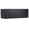 Betonique Flower Pot On Wheels Recycled Black 90X30Xh30