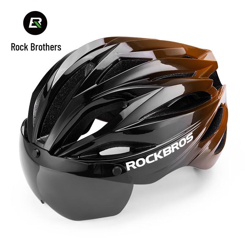 Rockbros Интегрированный велосипедный шлем с козырьком