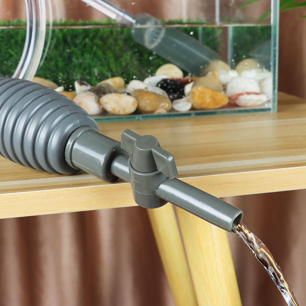 С фильтром, ручной сифон, шланг, очиститель аквариума, насос для смены воды, для смены воды в аквариуме