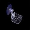 Reptiles Feeding Bowl Water Dish With Secure Suction Cup Safe Plastic Habitat Feeder Dish For Lizards Snakes Amphibians