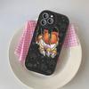 Милый Аниме Кот Гарфилд Чехол для Телефона для iPhone 16 15 14 13 12 11 Pro Max Plus Кожаный Мягкий Задний Чехол