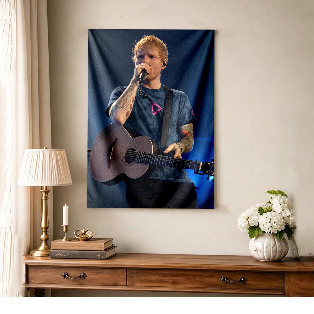 Sheeran Boho Wall Tapestry Handmade Look Suitable For Dorm Wall Studio Wall Balcony Yearround Vintage Wall Art Ideal Gift For Housewarming
