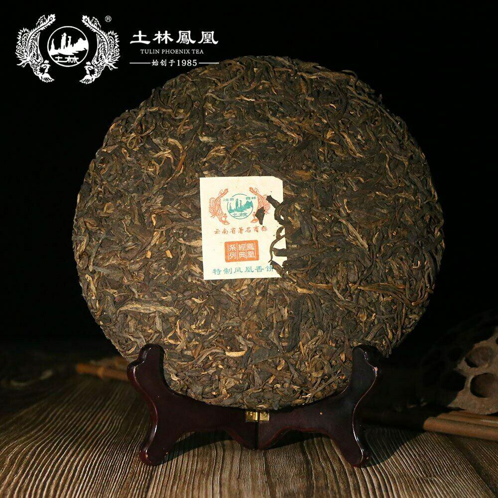 Чай TuLin Phoenix Old Pu Erh 2013 "Special Xiang Bing" 702 Шен Пуэр 380г