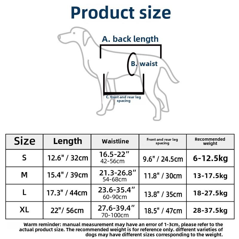 Пояс для собак Помощник для травмированных собак Помощник для переноски задних ног для пожилых собак Декомпрессионная переноска для травмированных собак Помощь в путешествии
