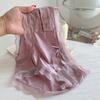 Hollowed Out Luxury Satin Triangle Panties Mid Waist Women’s Panties