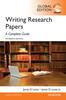 Книга Writing Research Papers: A Complete Guide, Global Edition