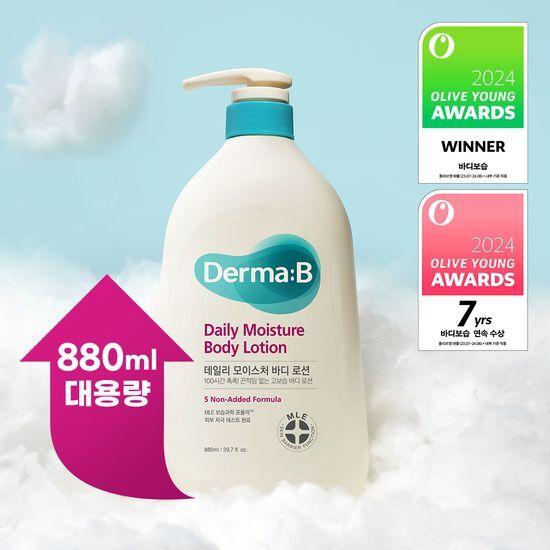 Derma B Daily Moisture Body Lotion 880ml