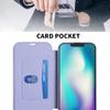Флип-чехол из жидкого силикона и кожи с отделениями для карт для моделей iPhone