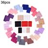 36 Pieces 2/3 Row Women's Adjustable Brassiere Strap Bra Extension Hook