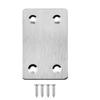 1/4Pcs Stainless Steel Fixing Corner Brackets 1.5mm/0.06'' Quick Links Durable Iron Plate  Chair